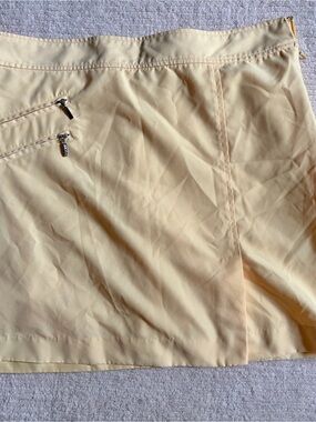 Izod Yellow Ladies Skort with Cool FX Tag
